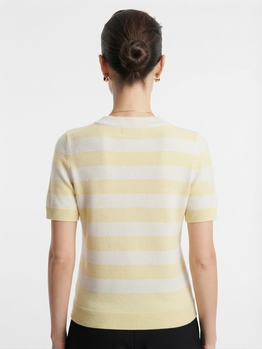Blusa de Tricô Nyara Amarela - Imagem 6