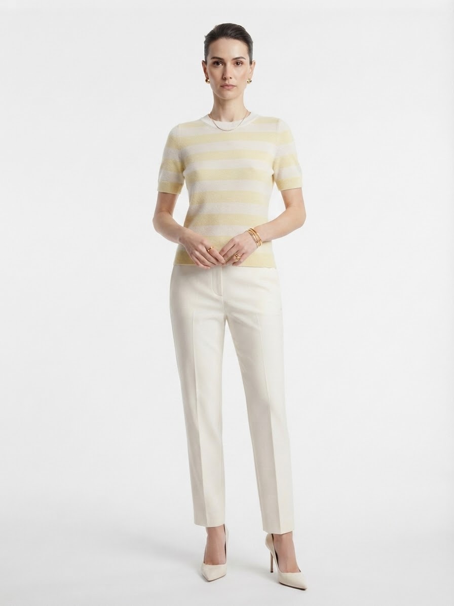 Blusa de Tricô Nyara Amarela - Imagem 5