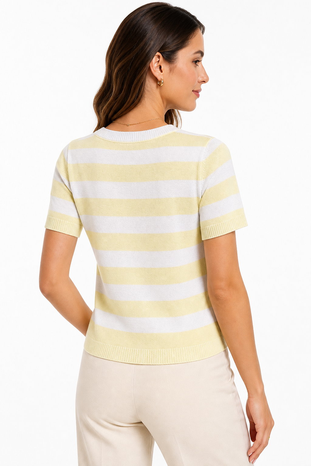 Blusa de Tricô Nyara Amarela - Imagem 3